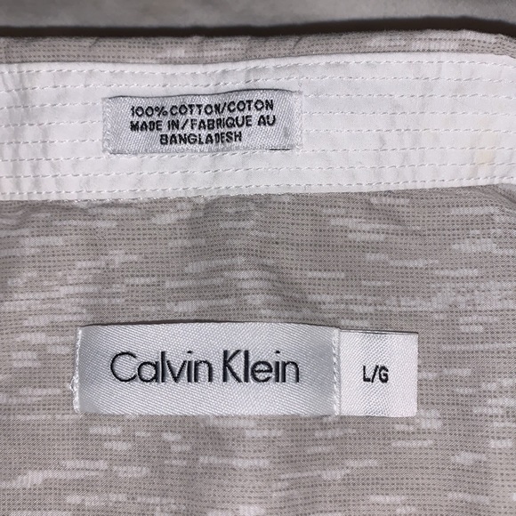 calvin klein button down - Picture 3 of 4